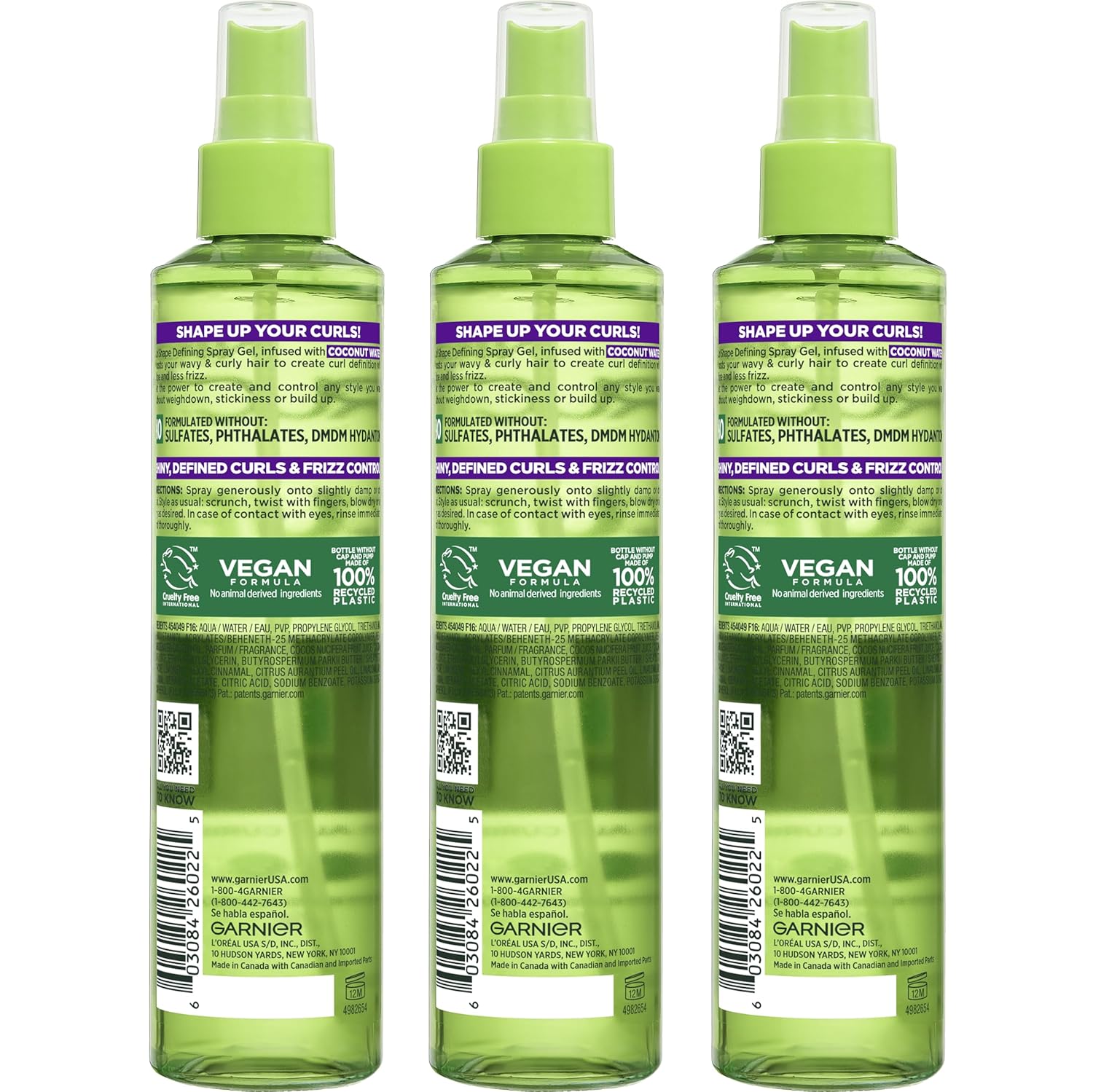 Garnier Fructis Curl Shape Spray – Work-Day Styling for Focus-Friendly, Low-Maintenance Curls