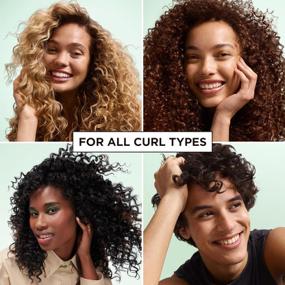 Garnier Fructis Curl Shine Gel – Premium Curl Definition with Coconut Water & Shea Butter Infusion