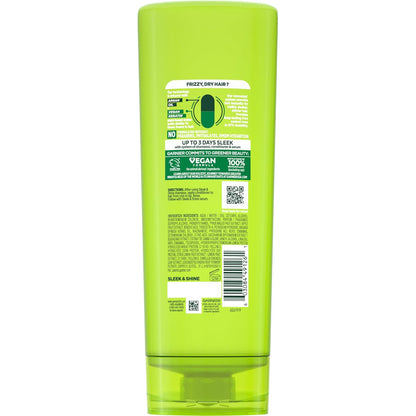 Garnier Fructis Sleek & Shine Conditioner – Travel-Size Frizz Control for Beach Vacations and Pool Days