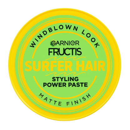 Garnier Fructis Style Surfer Hair Power Putty for Mindful Grooming Rituals, Calming Mango Scent