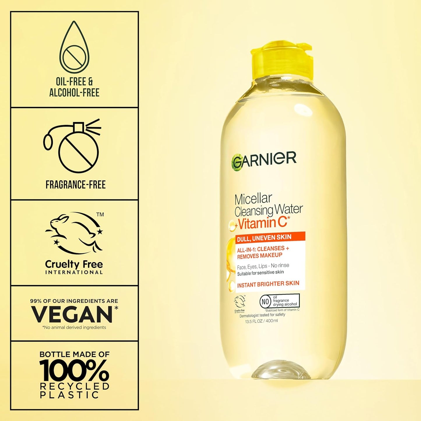 Garnier Micellar Water with Vitamin C – Thoughtful Skincare Gift Set for the Woman Who Has Everything