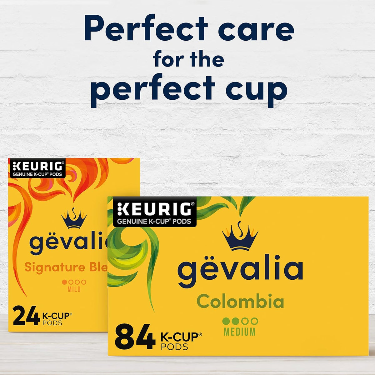 Gevalia Colombia K-Cup Coffee Pods – Guilt Free Aromatherapy Coffee for Keto Home Kitchen Wellness, 84 ct Box