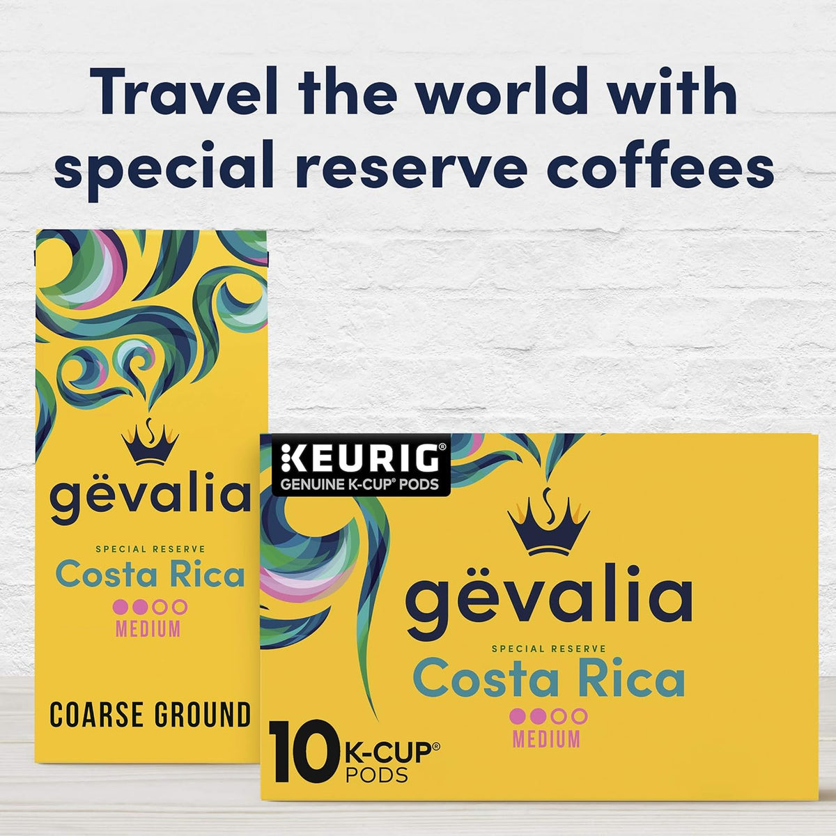 Gevalia Kaffe Special Reserve Costa Rica Coffee Pods – Clean Single-Origin Brew for Wellness-Focused Kitchens and Calm Mornings