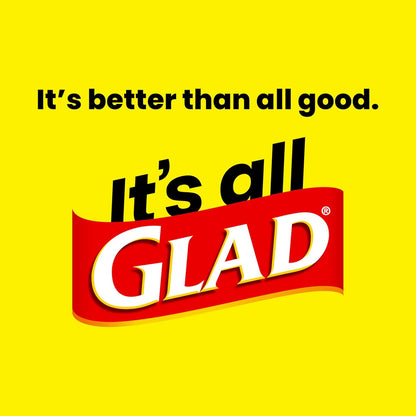 Glad ForceFlex Heavy Duty Trash Bags for Mindful Kitchen and Self-Care Routines, 30 Gal Pine-Sol Calming Scent, 50 Ct