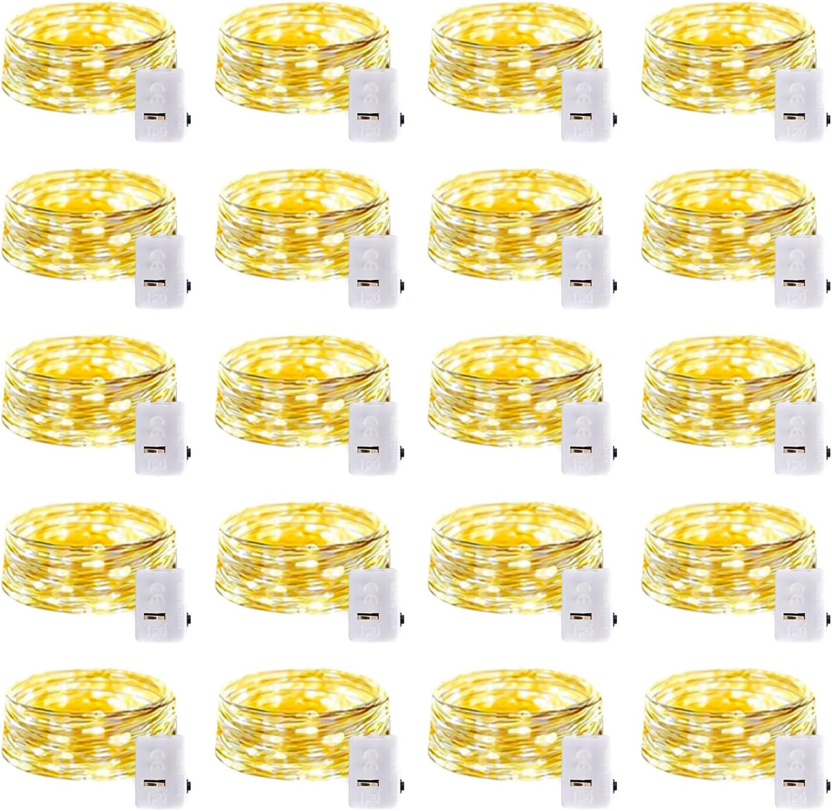 GlowNook Micro LED Lights – Tent and Picnic Lighting, 72+ Hour Battery for Weekend Outdoor Adventures