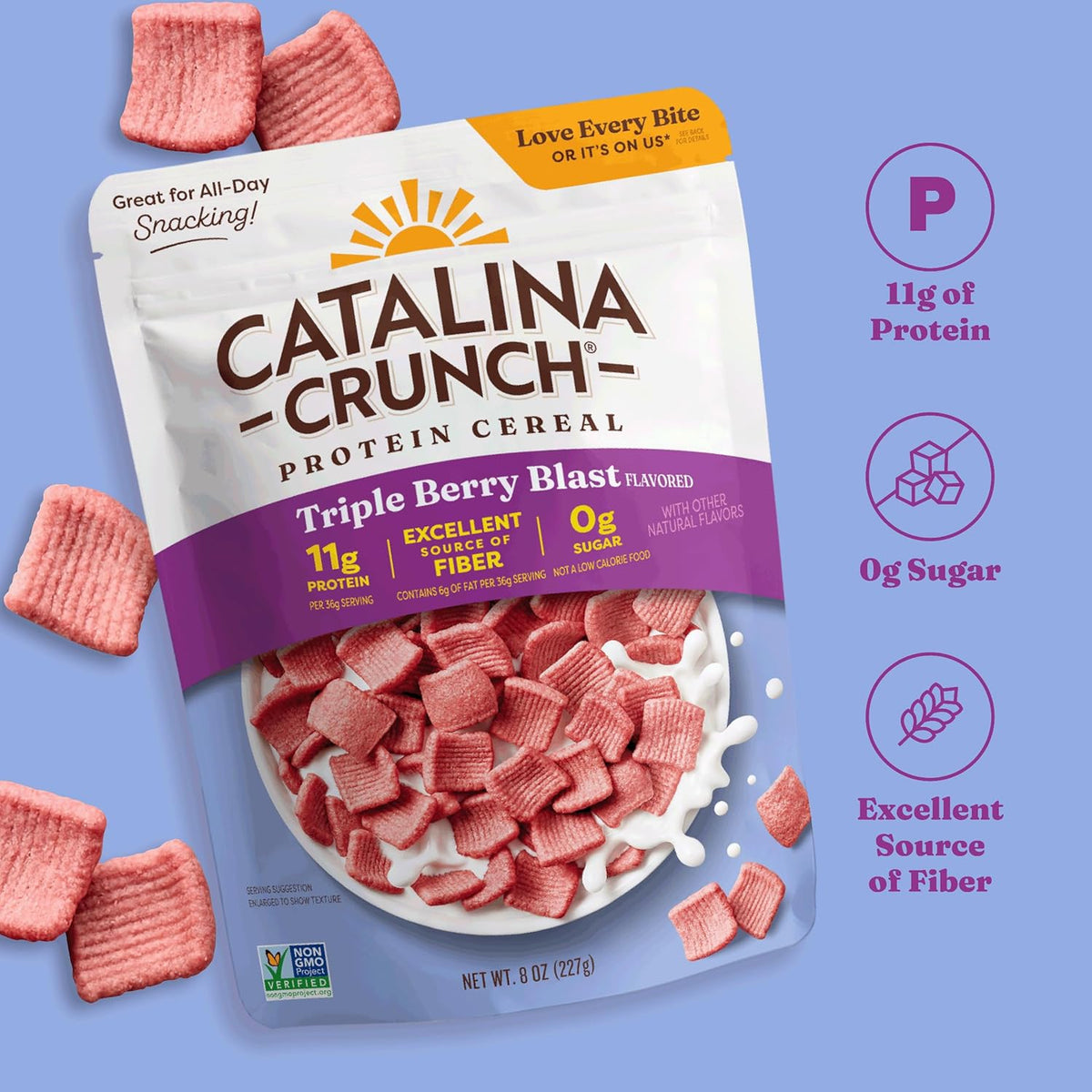 gluten free, non-gmo project verified, kosher, and vegetarian certified
