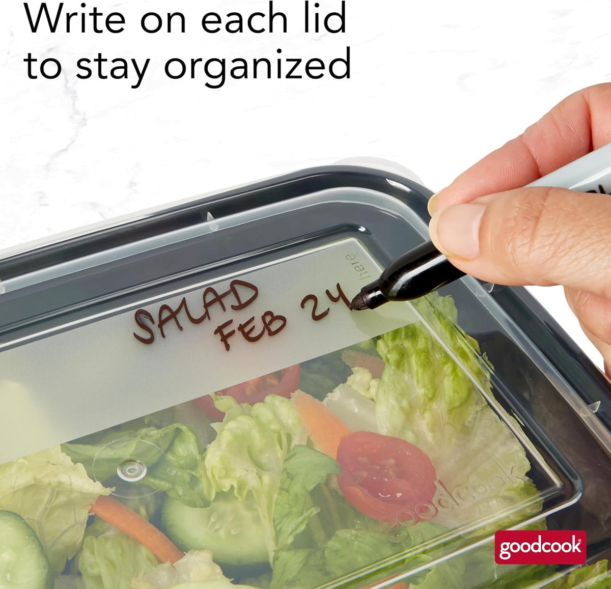 GoodCook Meal Prep Containers – Holiday Gift for Health-Conscious Friends and Family