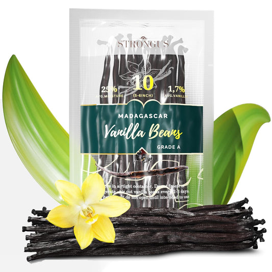 grade a madagascar bourbon vanilla beans with creamy flavor profile
