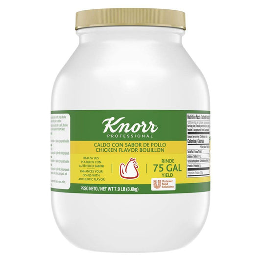 granulated bouillon format that measures and dispenses cleanly from a resealable container