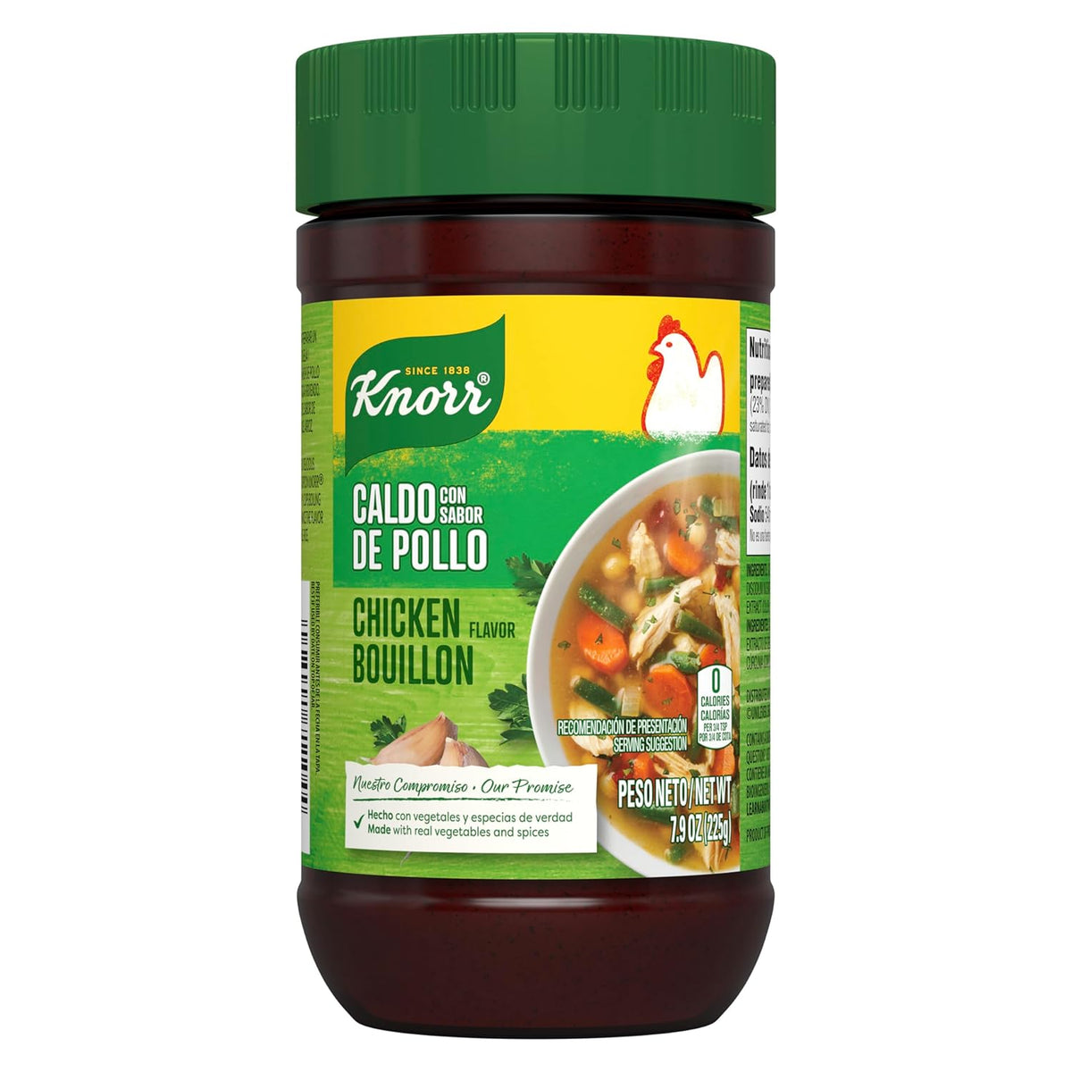 granulated bouillon texture — 1 tablespoon equals 1 bouillon cube equals 1 cup of broth