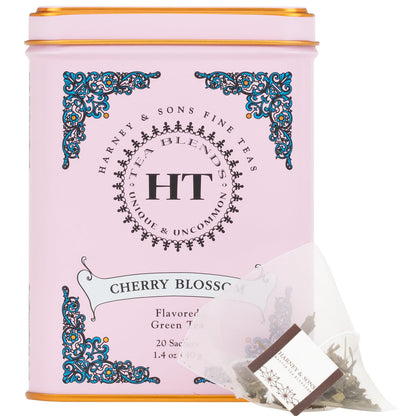 green tea base flavored with natural cherry and natural vanilla