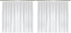 10g Peva - White - 72"W x 72"L (Pack of 2)