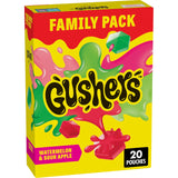 Gushers Individually Wrapped Fruit Snack Pouches – Lightweight Backpack Snack for Sports Fields Tournaments and Field Trip Days