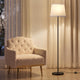 pleated fabric white - 60 Inches(Without Bulb) - 1