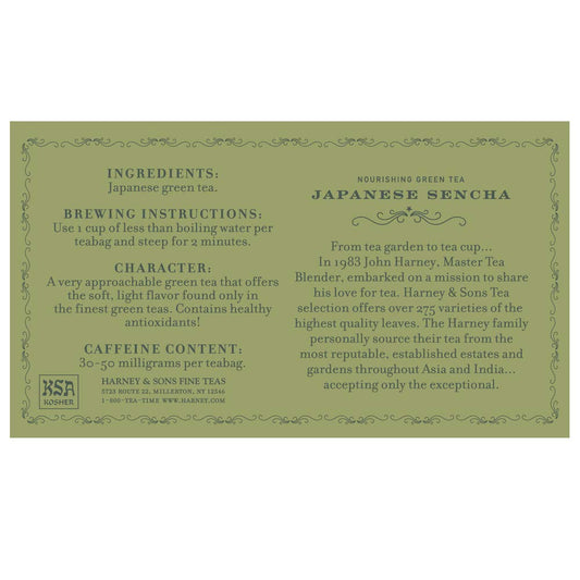 handpicked spring-harvested japanese green tea leaves