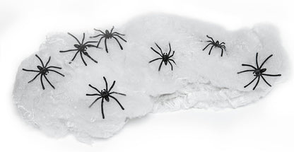 Happy Hippo Halloween Webbing Kit – Playroom and Bedroom Party Setup, Kid-Friendly Cobweb That Grows With Your Trick-or-Treaters