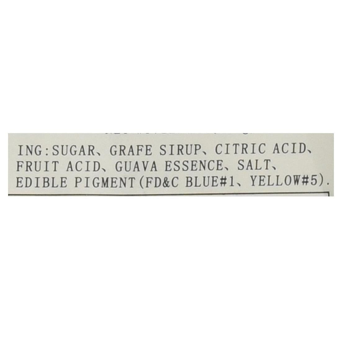 hard candy consistency for extended flavor release