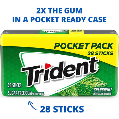 hard-case pocket pack engineered so gum sticks stay inside during transport