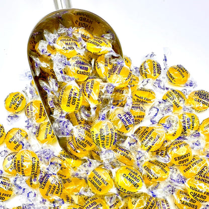 hard rock candy form rated for long-lasting sour lemon flavor
