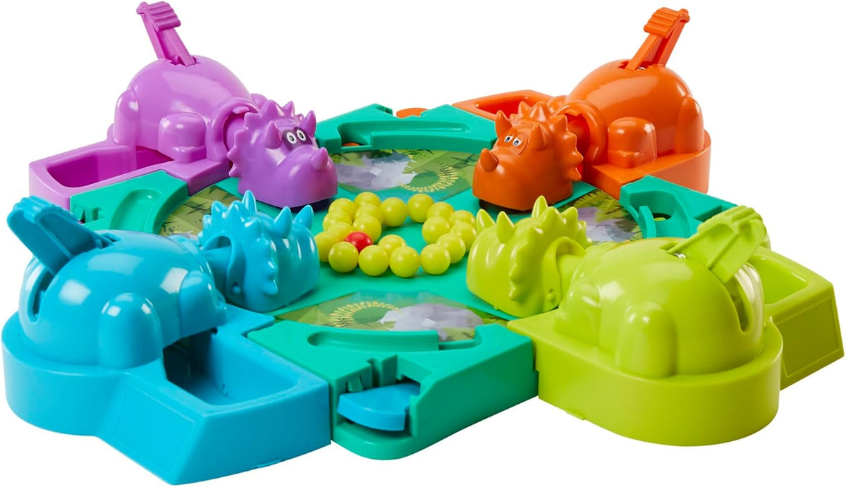 Hasbro Dino Hippos Board Game – Holiday and Birthday Present for Dinosaur-Obsessed Children
