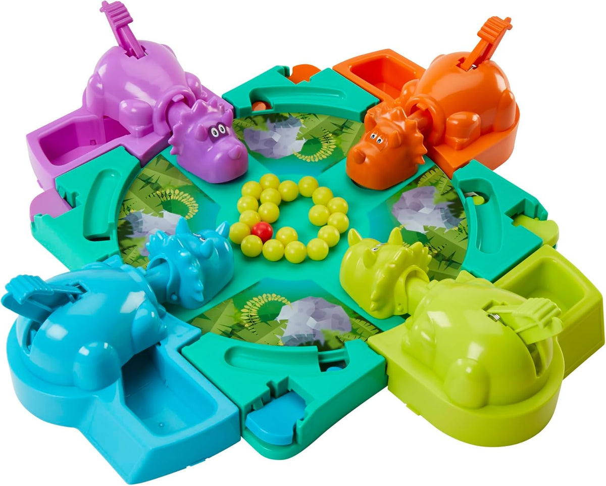 Hasbro Dino Hippos Board Game – Holiday and Birthday Present for Dinosaur-Obsessed Children