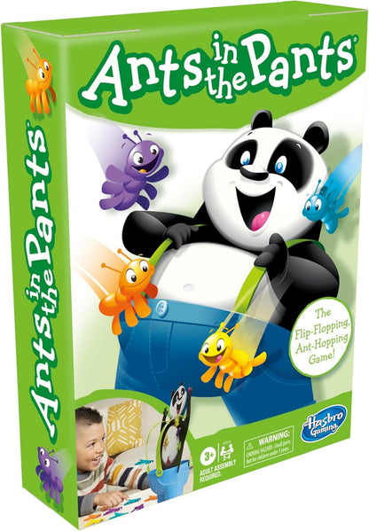 Hasbro Gaming Ants in The Pants Kids Game – Chunky Plastic Pieces for Small Hands, No Batteries Needed for Playroom Floor Play Ages 3+