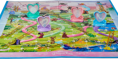 Hasbro Gaming Chutes and Ladders Disney Princess Edition – Screen-Free Indoor Game for Preschoolers Ages 3-5, Living Room and Playdate Favorite for Boys and Girls