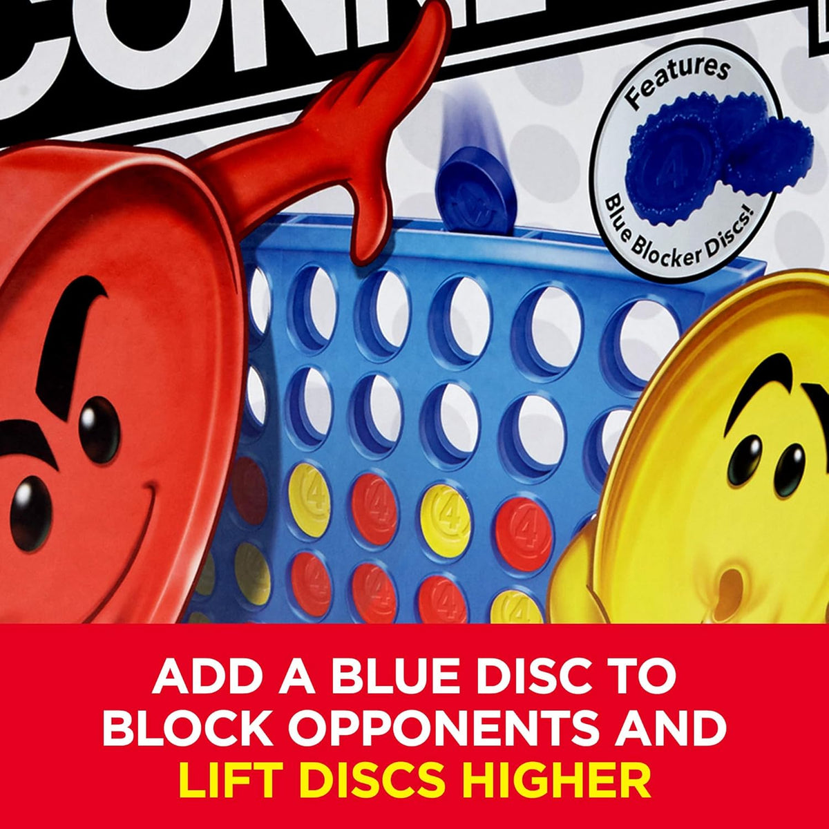 Hasbro Gaming Connect 4 Strategy Game, Affordable Birthday Gift for Kids and Nostalgic Adults