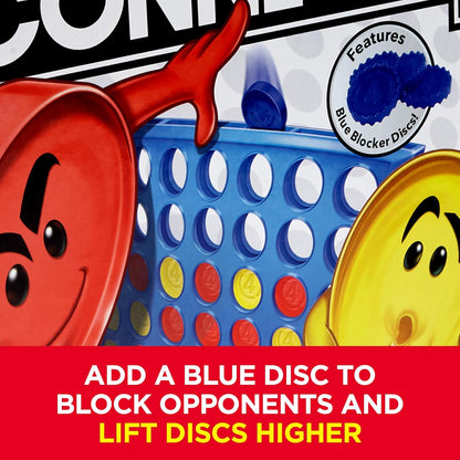 Hasbro Gaming Connect 4 Strategy Game, Affordable Birthday Gift for Kids and Nostalgic Adults