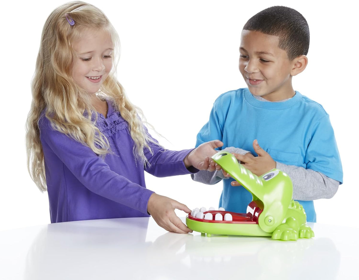Hasbro Gaming Crocodile Dentist Board Game – Therapeutic Pretend Play for Easing Fear of the Dentist