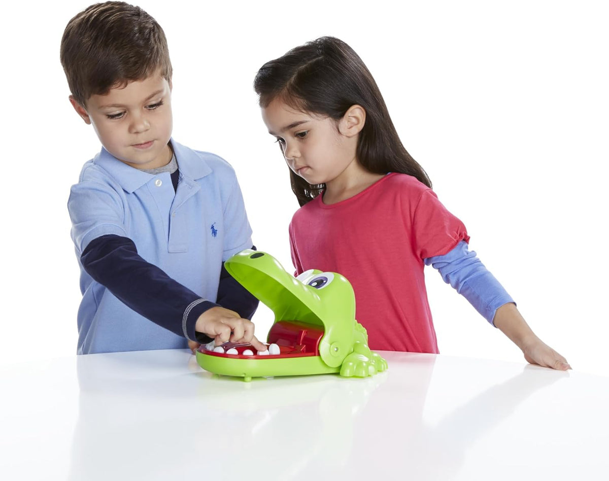 Hasbro Gaming Crocodile Dentist Board Game – Therapeutic Pretend Play for Easing Fear of the Dentist