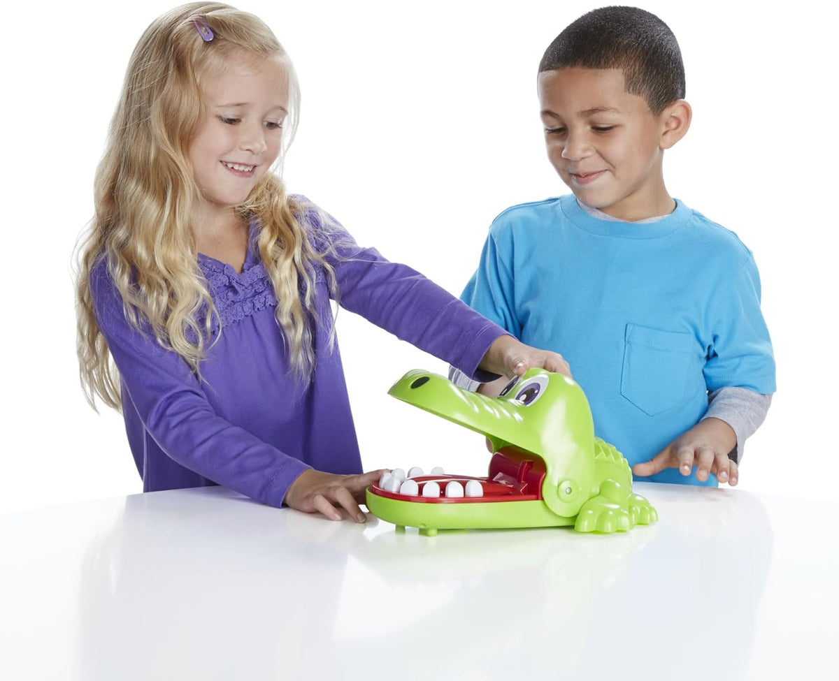 Hasbro Gaming Crocodile Dentist Board Game – Therapeutic Pretend Play for Easing Fear of the Dentist