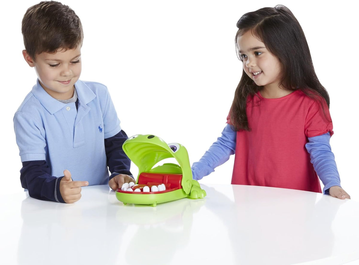 Hasbro Gaming Crocodile Dentist Board Game – Therapeutic Pretend Play for Easing Fear of the Dentist