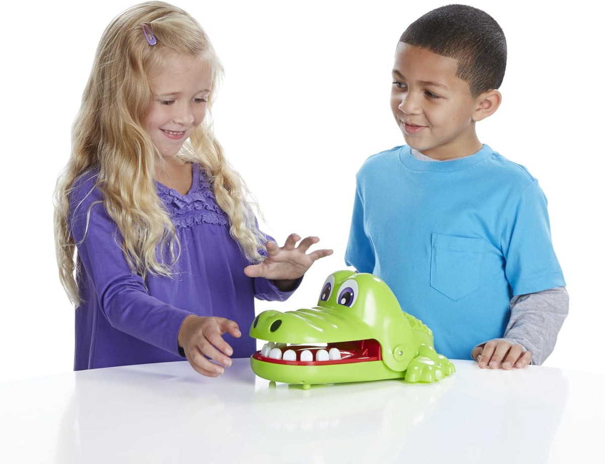 Hasbro Gaming Crocodile Dentist Board Game – Therapeutic Pretend Play for Easing Fear of the Dentist