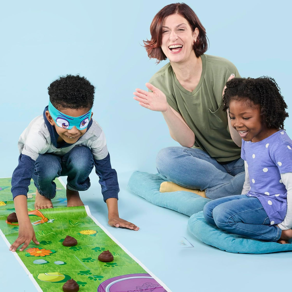 Hasbro Gaming Don't Step in It! – Hilarious Birthday Gift for Kids Age 4+, Ready-to-Give Family Party Game