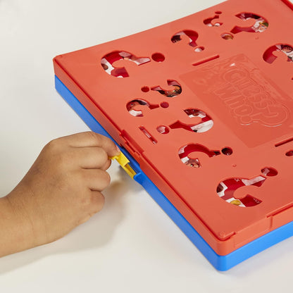 Hasbro Gaming Guess Who? Original – Ready-to-Gift Guessing Game for Boys and Girls, Fold-Up Travel Case Included