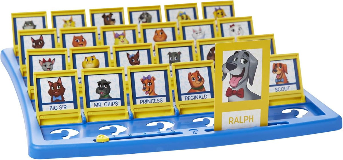 Hasbro Gaming Guess Who? People + Pets – Nostalgic Birthday Gift for Kids Ages 6-10, Ready-to-Play Holiday Present