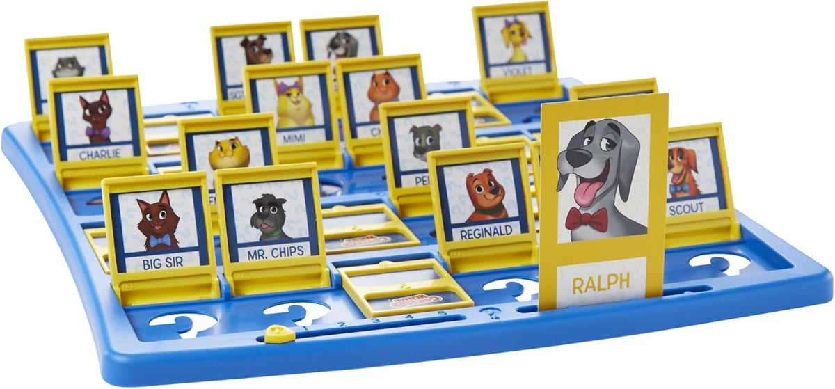 Hasbro Gaming Guess Who? People + Pets – Nostalgic Birthday Gift for Kids Ages 6-10, Ready-to-Play Holiday Present