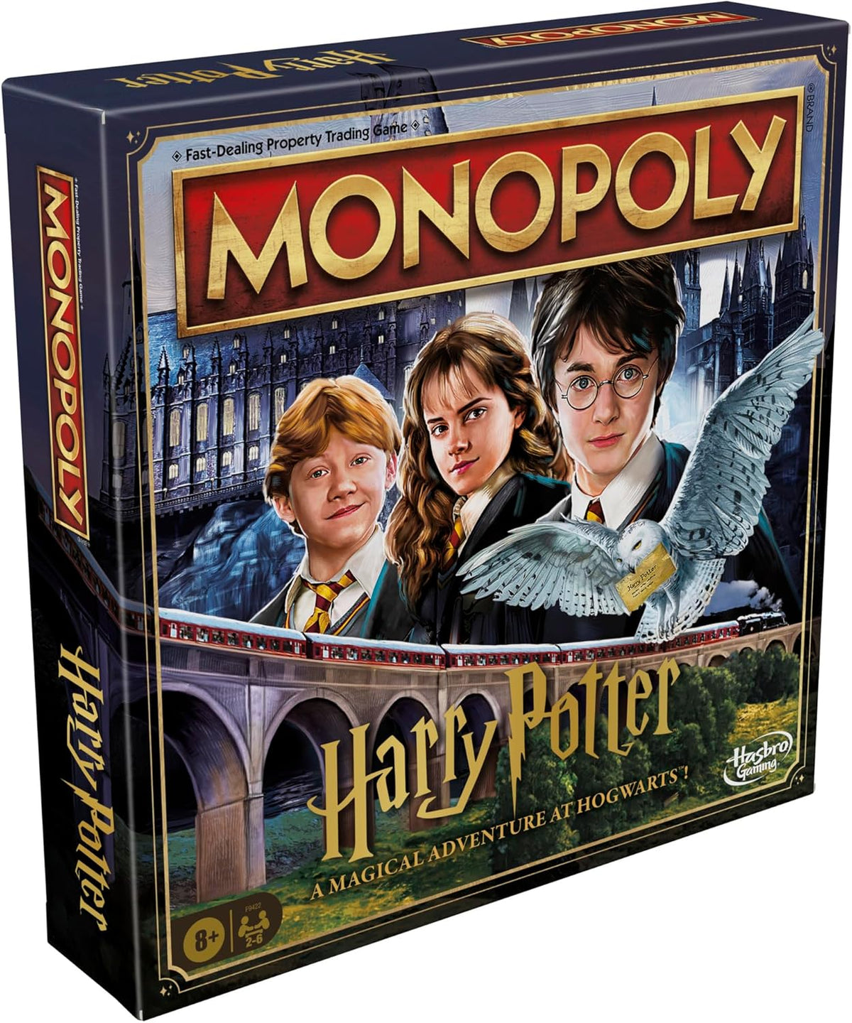 Hasbro Gaming Monopoly Harry Potter Edition Board Game – Enchanting Holiday Gift for Teens and Adult Collectors, Ages 8 and Up