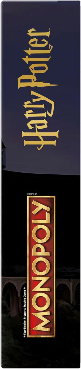 Hasbro Gaming Monopoly Harry Potter Edition Board Game – Enchanting Holiday Gift for Teens and Adult Collectors, Ages 8 and Up