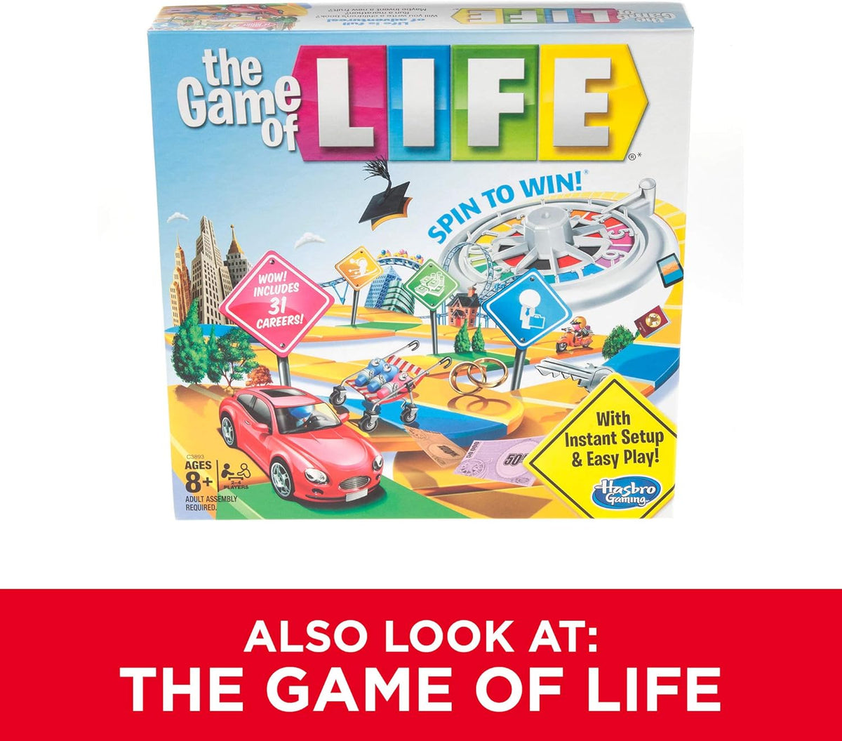 Hasbro Gaming Scrabble Deluxe Edition – Thoughtful Housewarming Gift for Adults, Wooden Tiles and Curved Racks