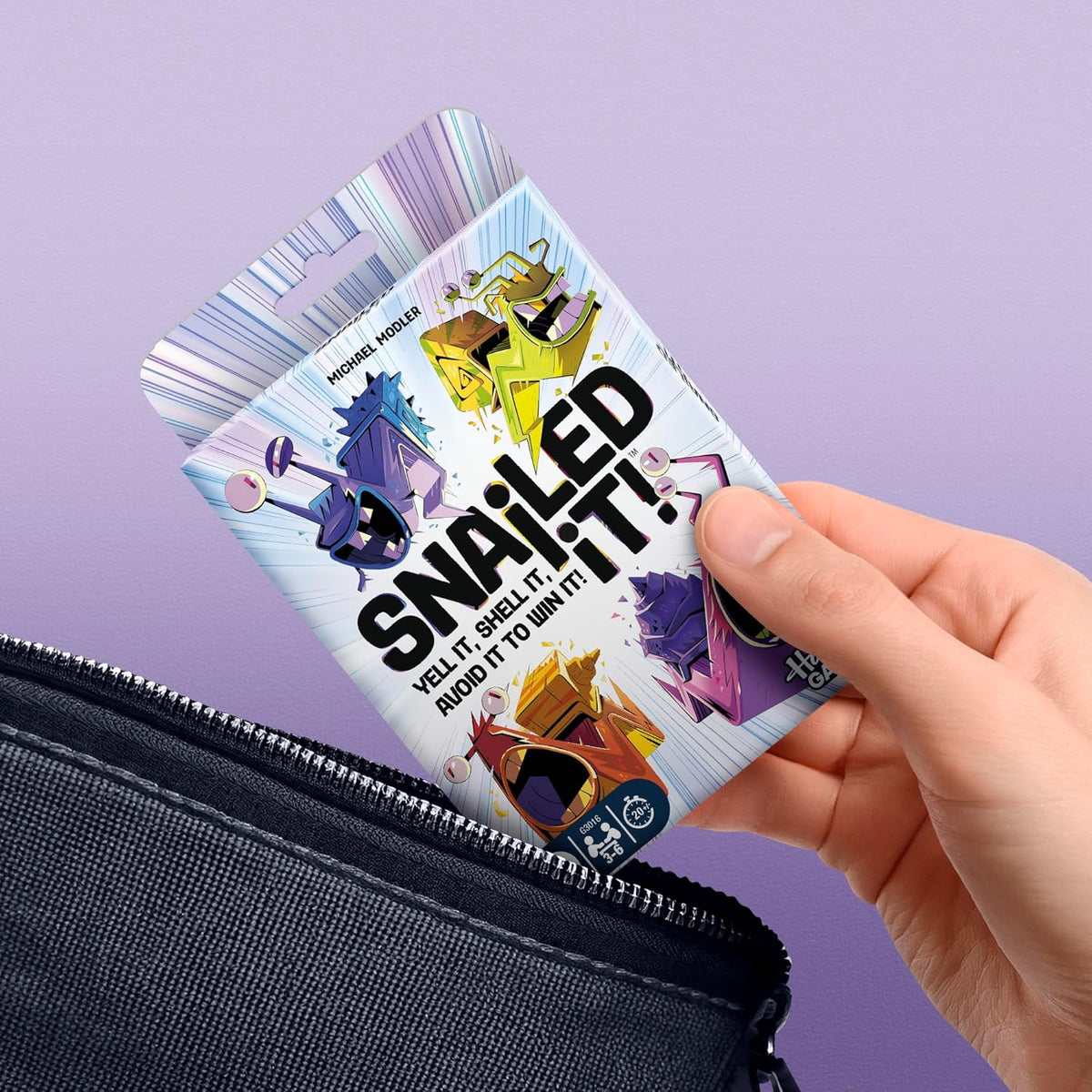 Hasbro Gaming Snailed It! Card Game – Stocking Stuffer for Teens and Adults