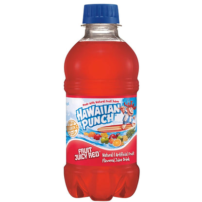 Hawaiian Punch Fruit Punch Bottles 24 Count – Birthday Party Drink Gift Set for Kids' Classroom Celebrations