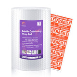 wanguagua Minimalist Packing Wrap 12 in x 50 ft – Intentional Home Move Supply, 100% Recycled Nylon Cushioning