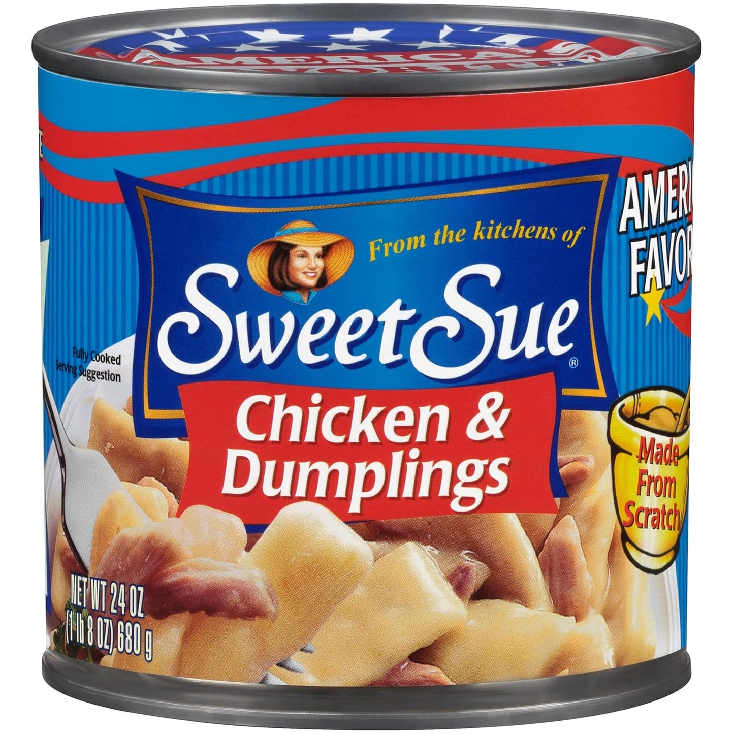 heat-and-serve canned format requiring only stovetop or microwave preparation