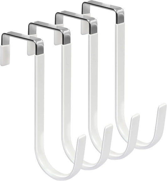 heavy duty metal construction with chrome finish that is rust-resistant