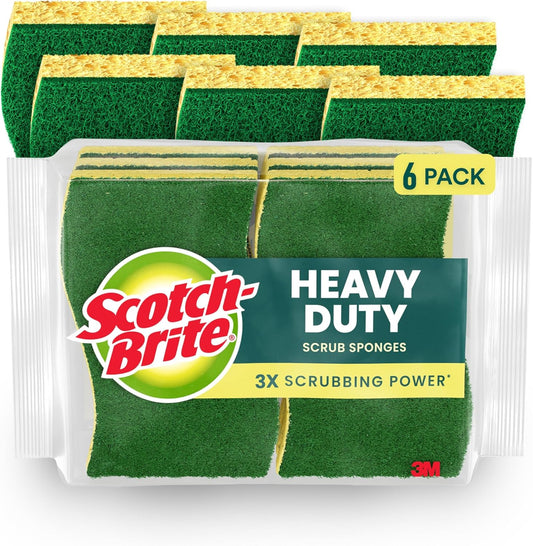 heavy-duty scrubbing fibers with 3x more scouring power than leading competitors