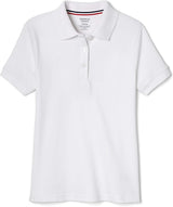 French Toast Girls Picot Collar Polo – Simple School Uniform Shirt With Clean Lines and Neutral Color Options