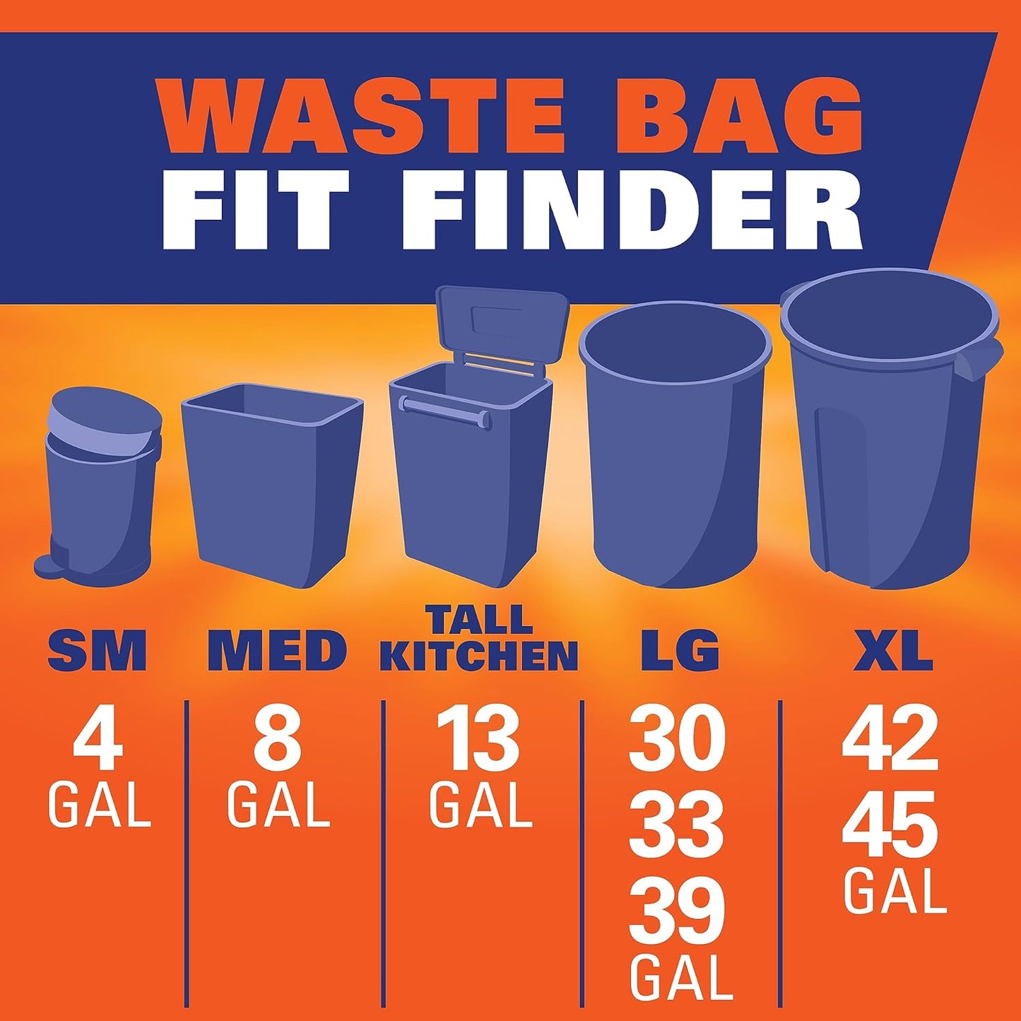 Hefty Ultra Strong 13 Gallon Kitchen Bags Odor Locking for Family Homes and Nursery Cleanup