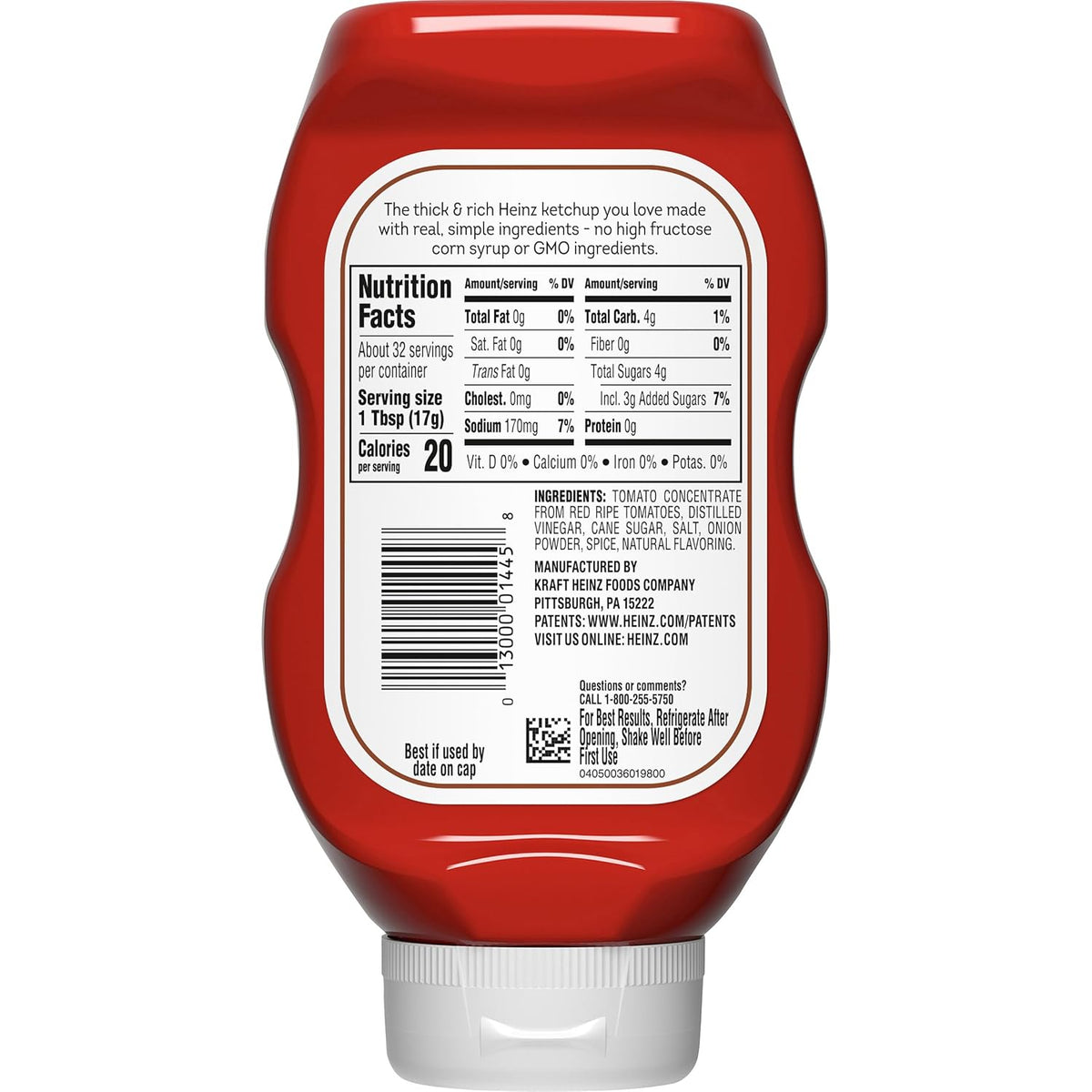 Heinz Simply Ketchup – Clean-Label Pantry Staple for Intentional Meal Prep